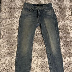 Lucky brand jeans, mid rise skinny.